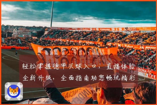 轻松掌握德甲买球入口，直播体验全新升级，全面指南助您畅玩精彩赛事